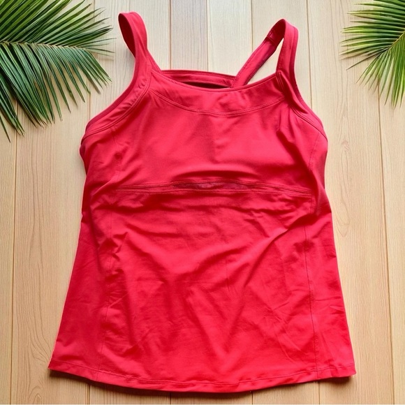 Athleta Coral Built-In Bra Racerback Tank Top - XL - Picture 6 of 15